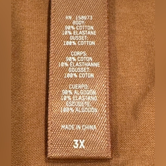 NWT Skims - Fits Everybody T- string Thong - Camel, 3X - Picture 10 of 11